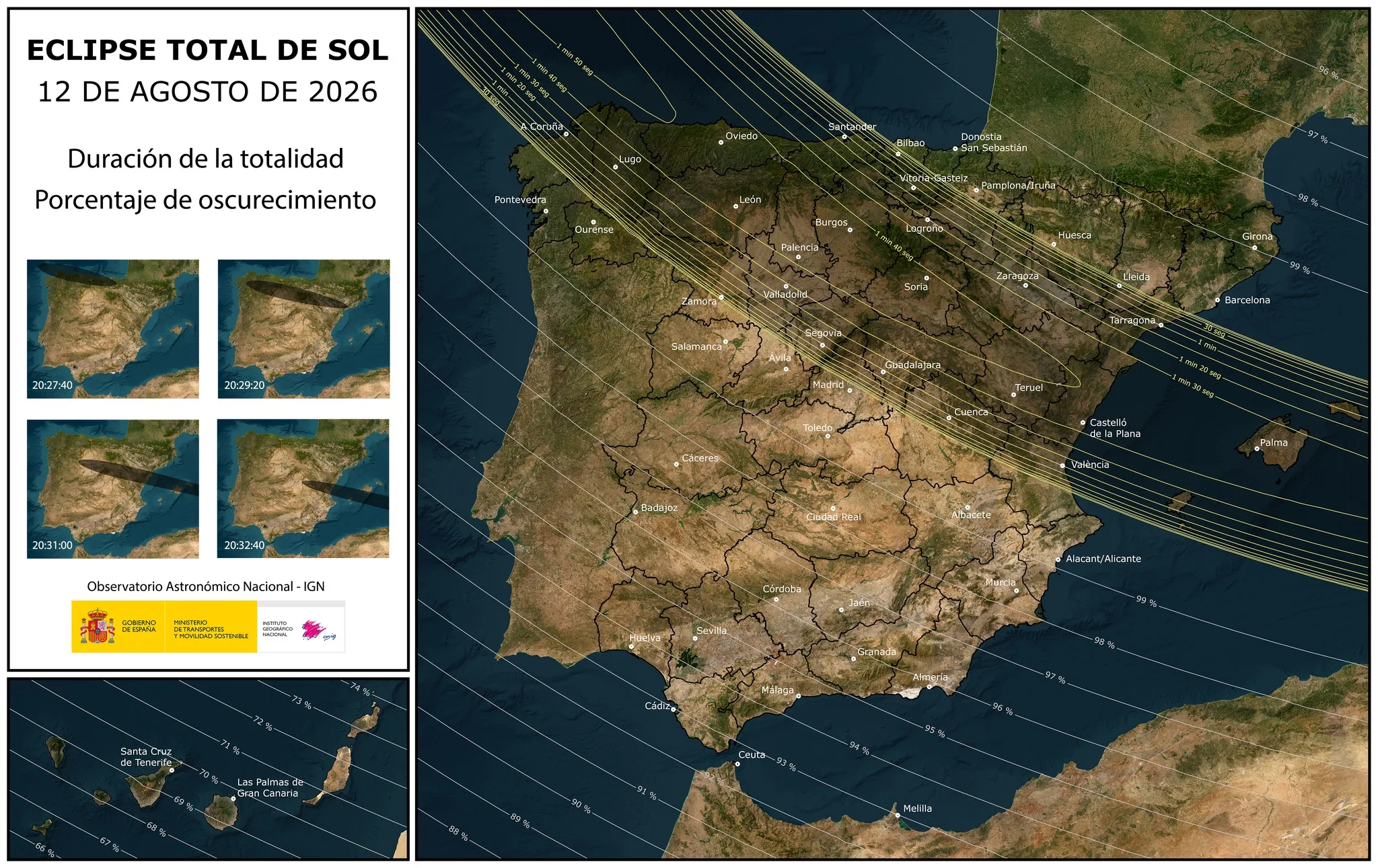 Villablino, lugar privilegiado para observar el histórico eclipse solar de agosto de 2026