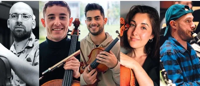 'Corteza de encina' se cierra con el quinteto de cuerda y clarinete Quintetogán