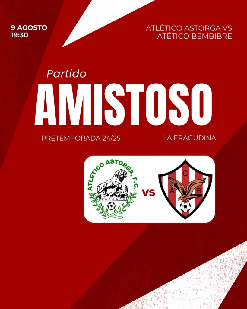 El Atlético Bembibre arranca la pretemporada este sábado frente al Atlético Astorga