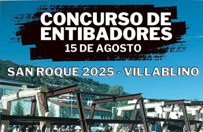 El Concurso de Entibadores vuelve a ser protagonista en las Fiestas de San Roque en Villablino