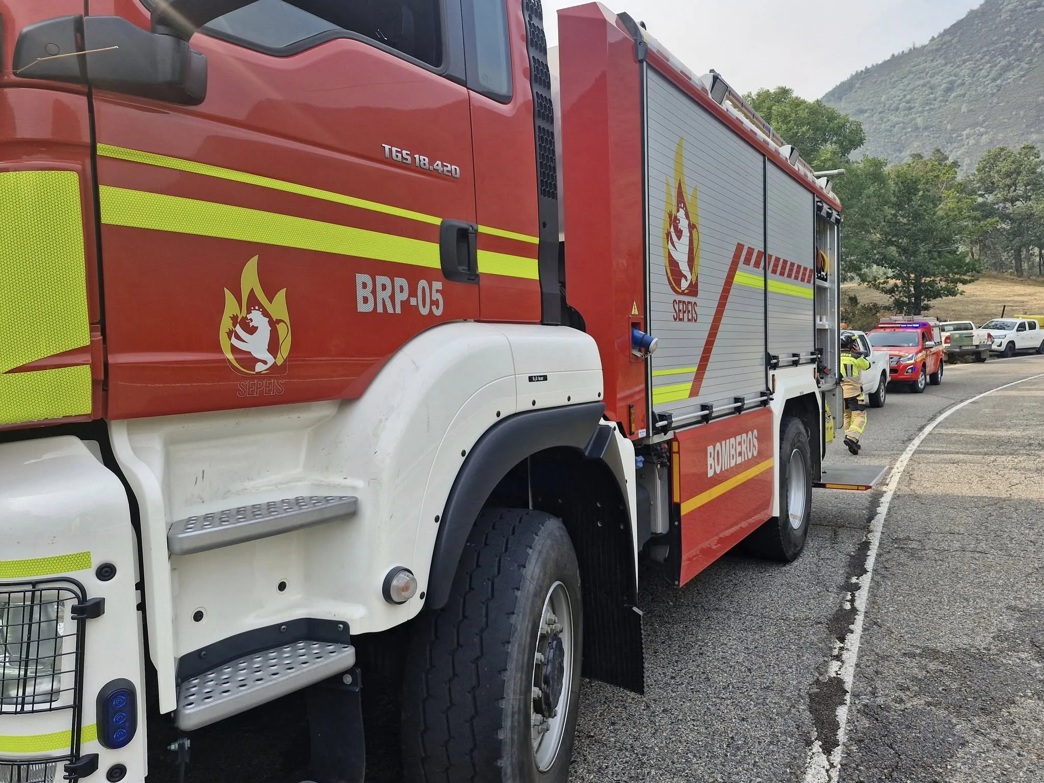 Doloroso adiós de CSIF al bombero forestal fallecido en León