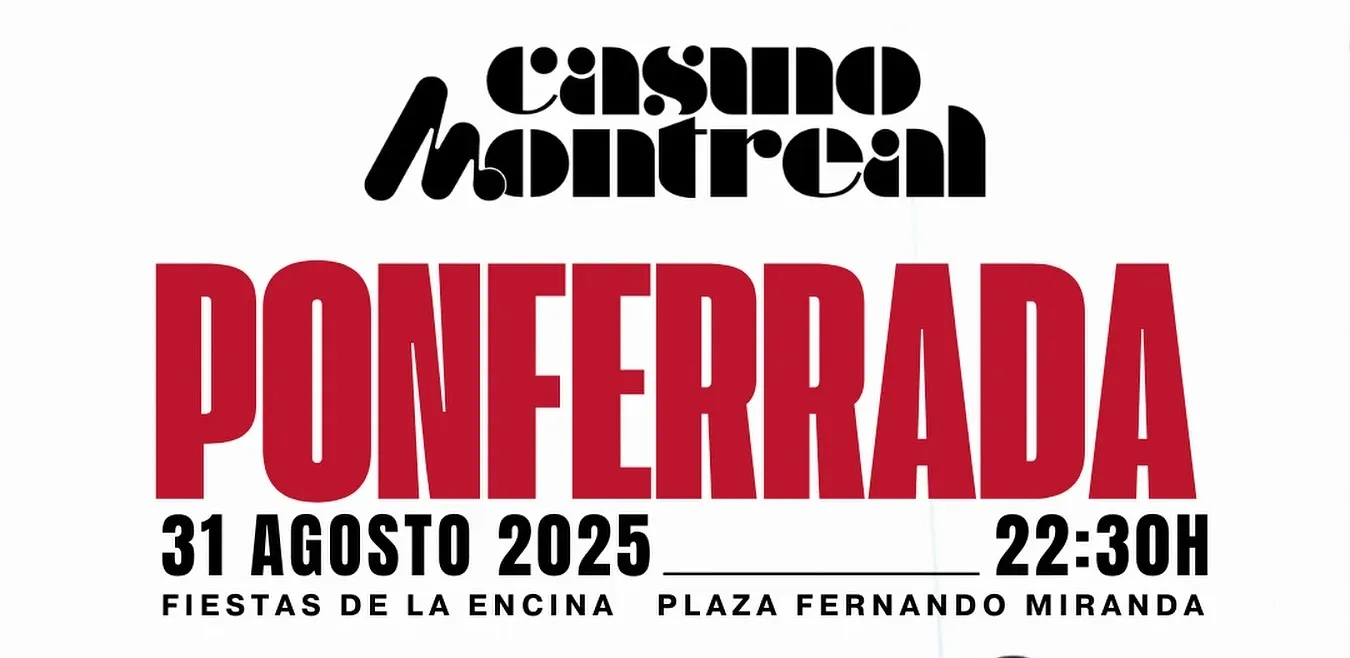 Casino Montreal regresa con su nuevo single “La Velocidad” y un concierto en Ponferrada