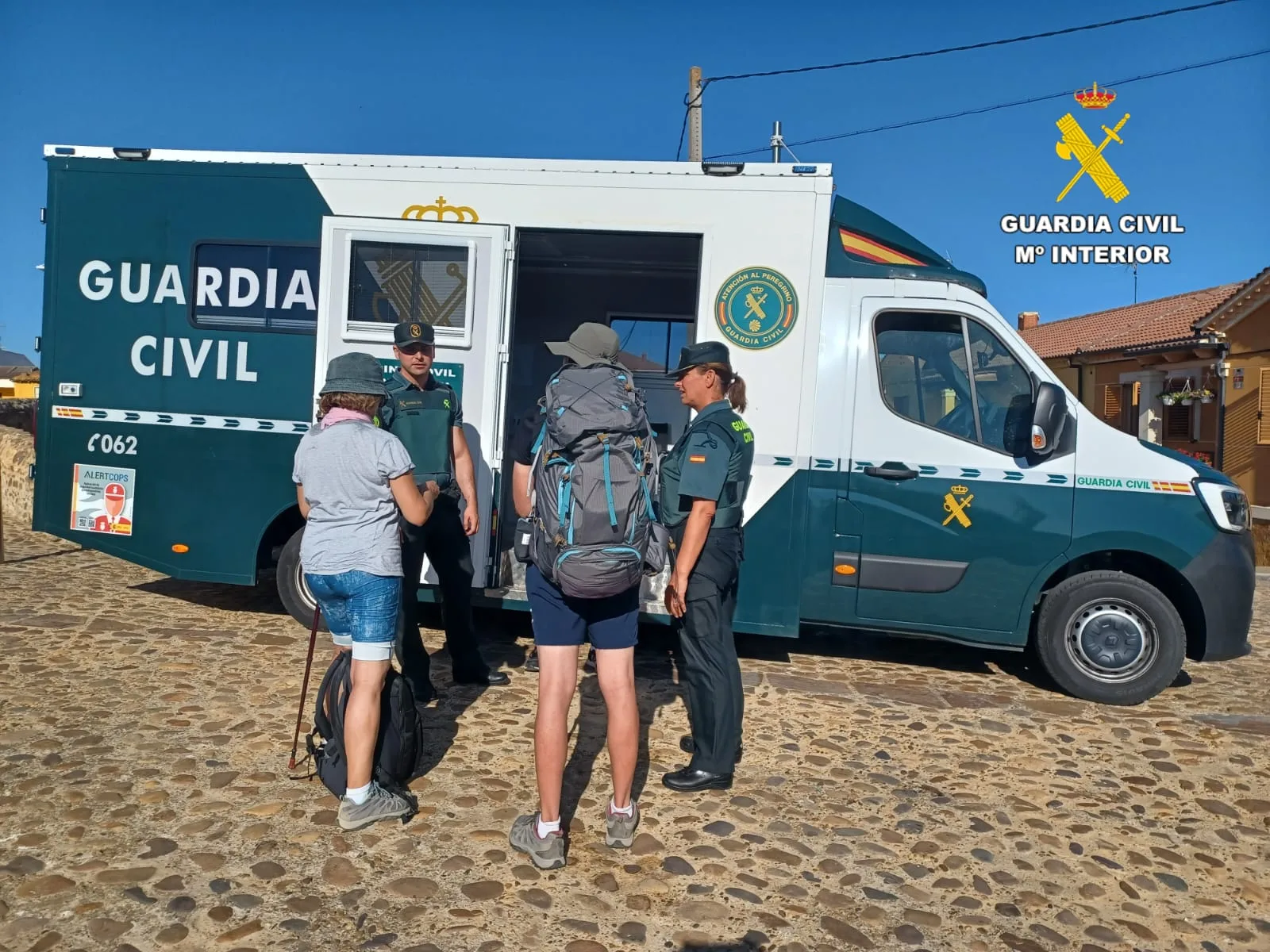 La Guardia Civil rescata a un peregrino neerlandés desorientado en León