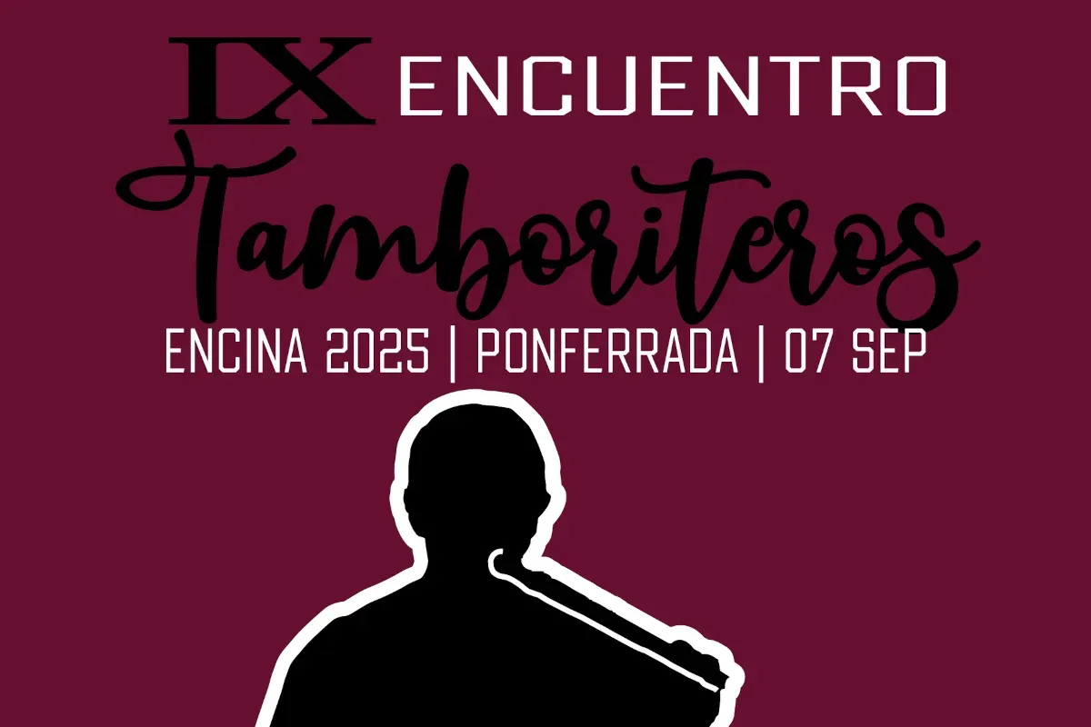 Ponferrada se prepara para el IX Encuentro de Tamboriteros con música, baile y tradición