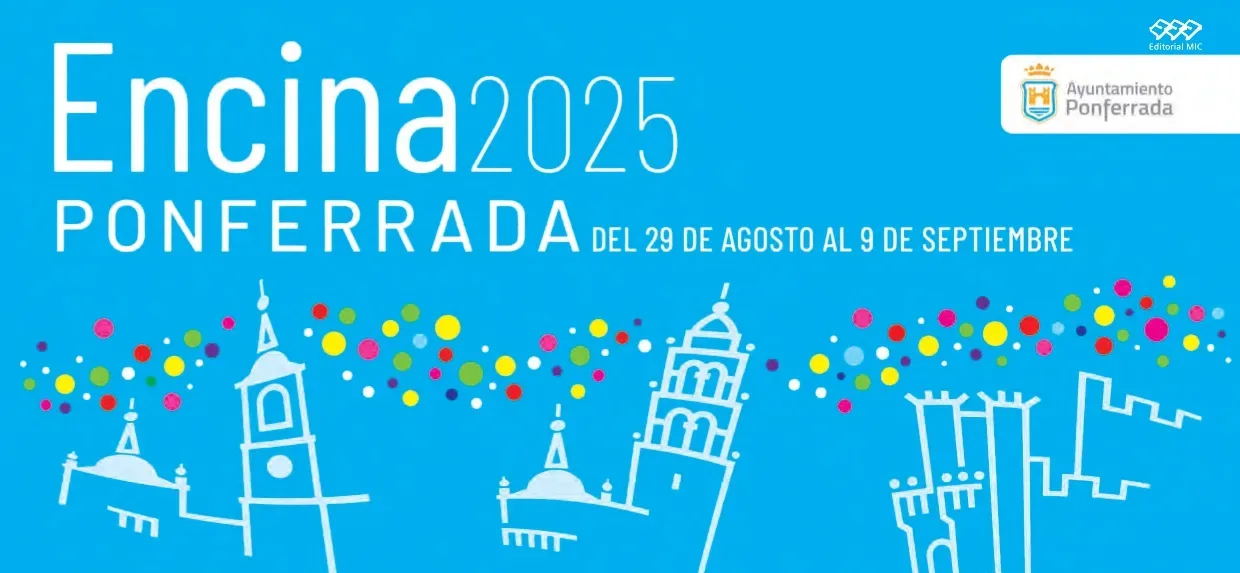 PROGRAMA oficial de las Fiestas de la Encina 2025 en Ponferrada