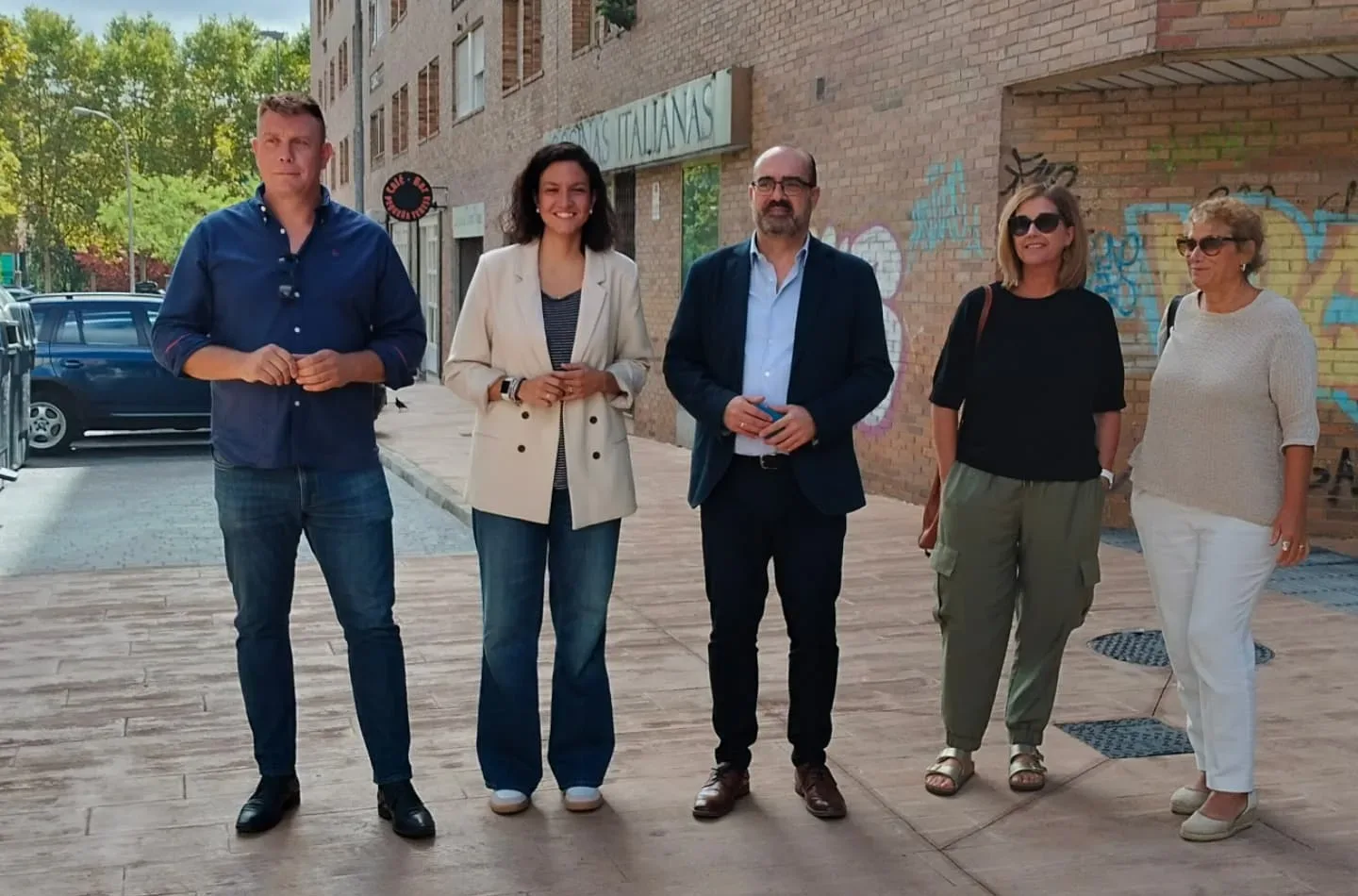 Ponferrada inicia la renovación de Vía Río Ancares y la calle Ángel Barja con una inversión de 112.000 euros