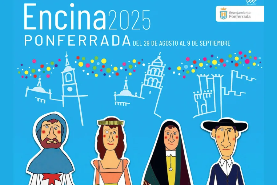 Ponferrada celebra el Día del Bierzo con procesión, desfile, música tradicional y los conciertos de María Becerra y París de Noia
