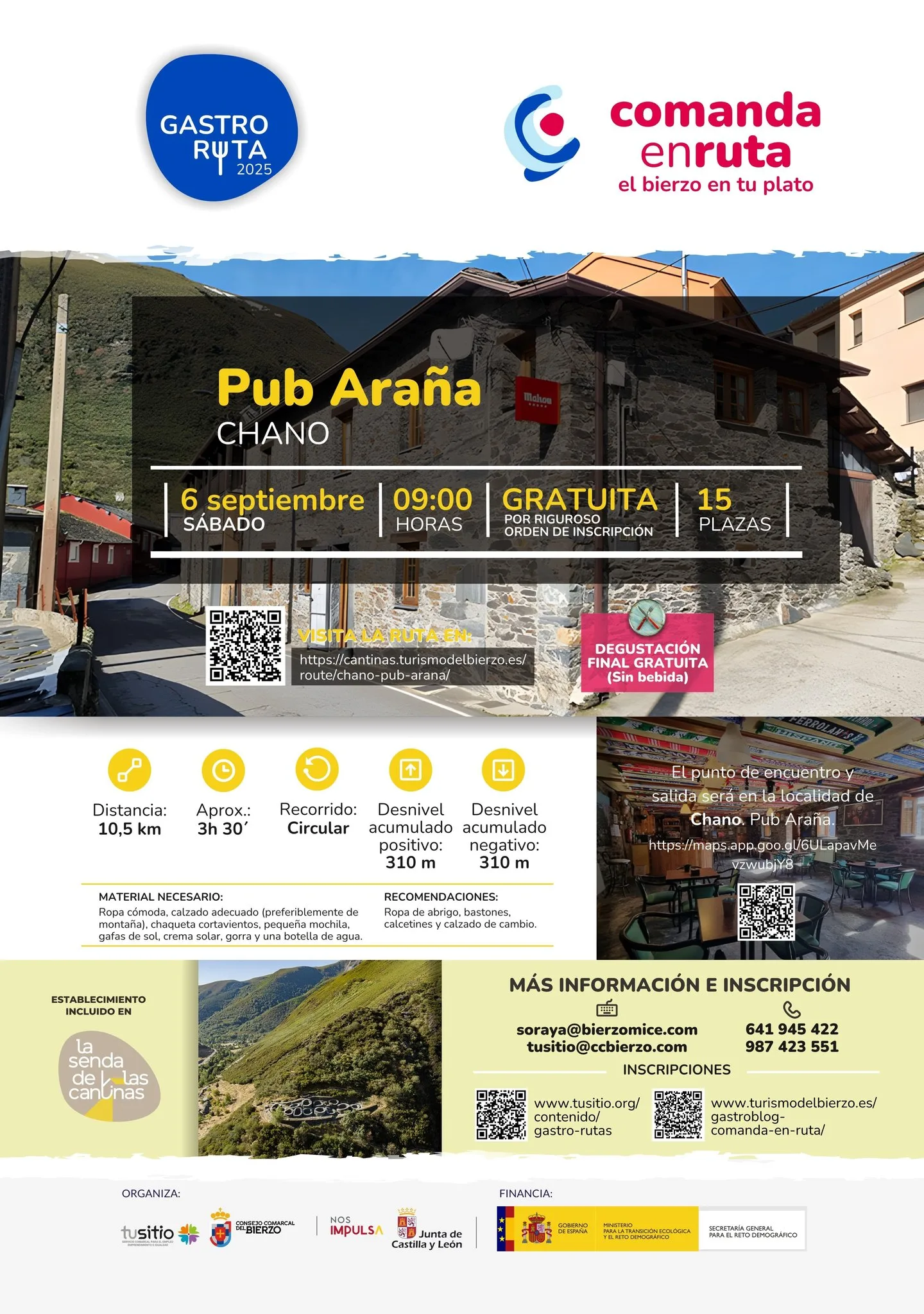 El Consejo Comarcal del Bierzo organiza nuevas gastro rutas por la comarca