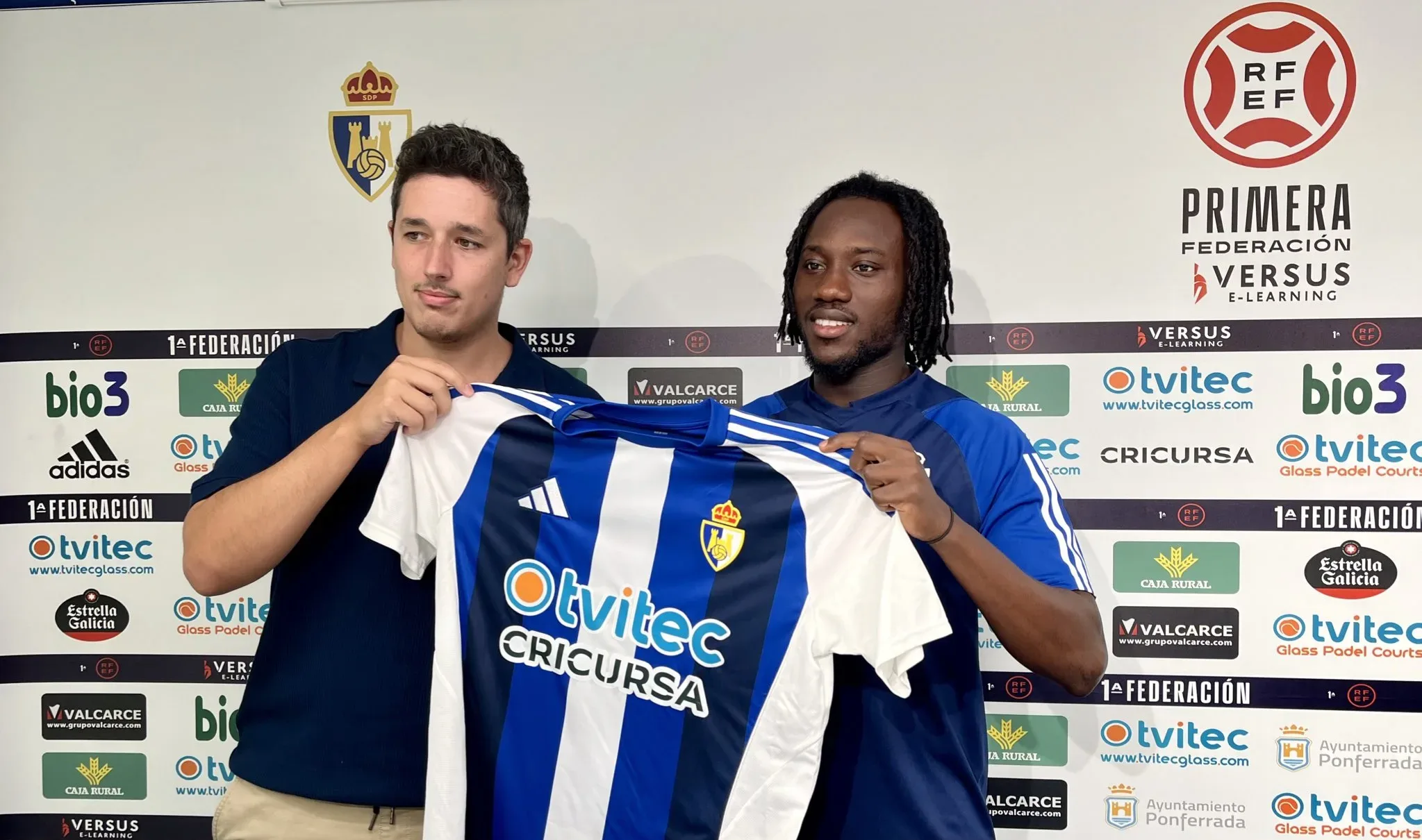 Eugene Frimpong: “Los goles van a llegar. Los compañeros están trabajando bien”