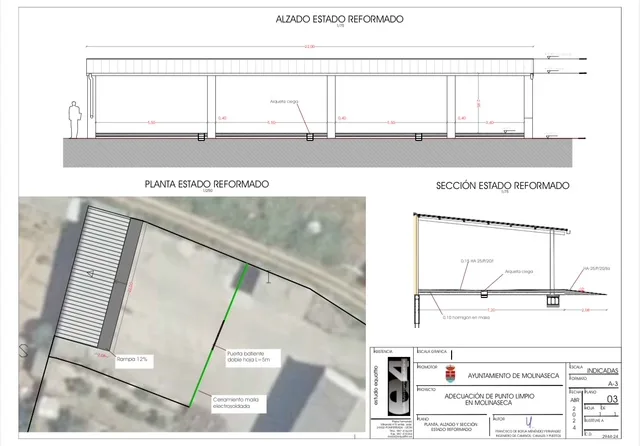 El Ayuntamiento de Molinaseca adaptará a la normativa actual el punto limpio existente en el municipio desde hace años