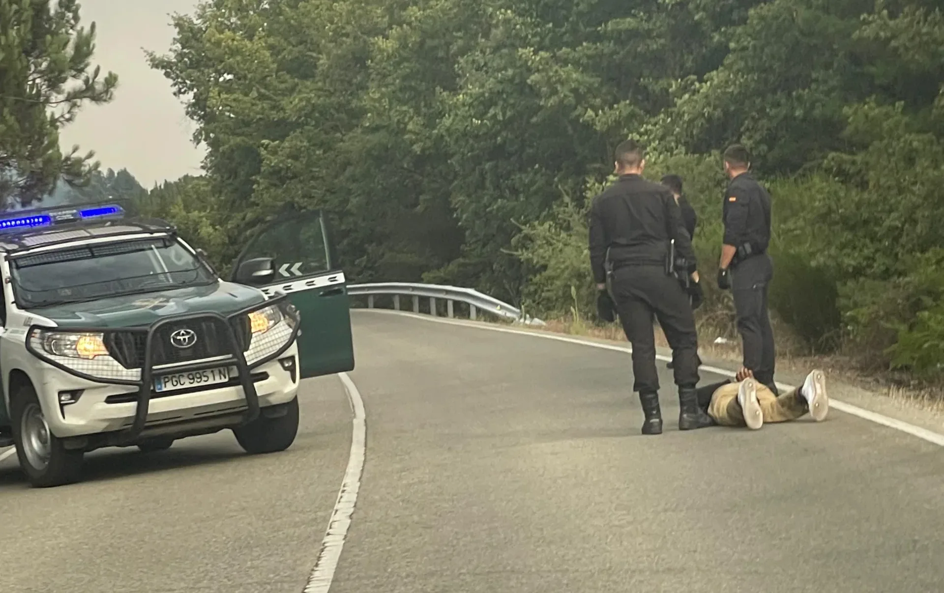 Piden cuatro años y medio de cárcel para el acusado del incendio forestal del pasado verano en Berlanga del Bierzo