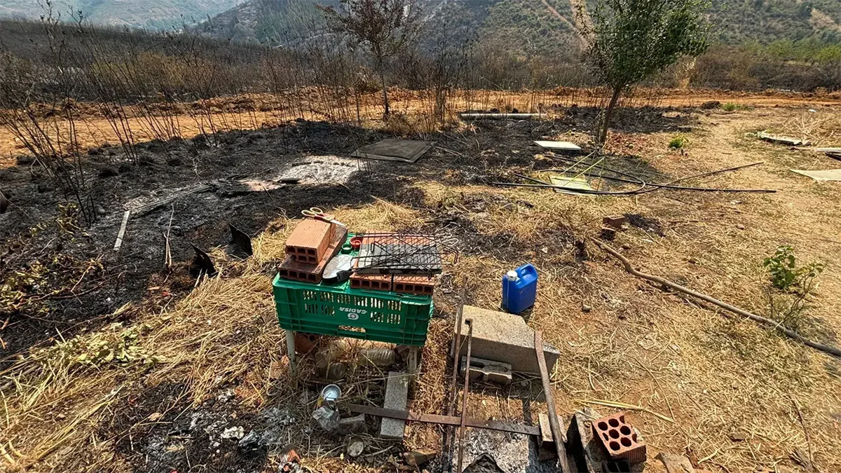 Prisión provisional sin fianza para el detenido por el incendio de Molinaseca provocado por una barbacoa