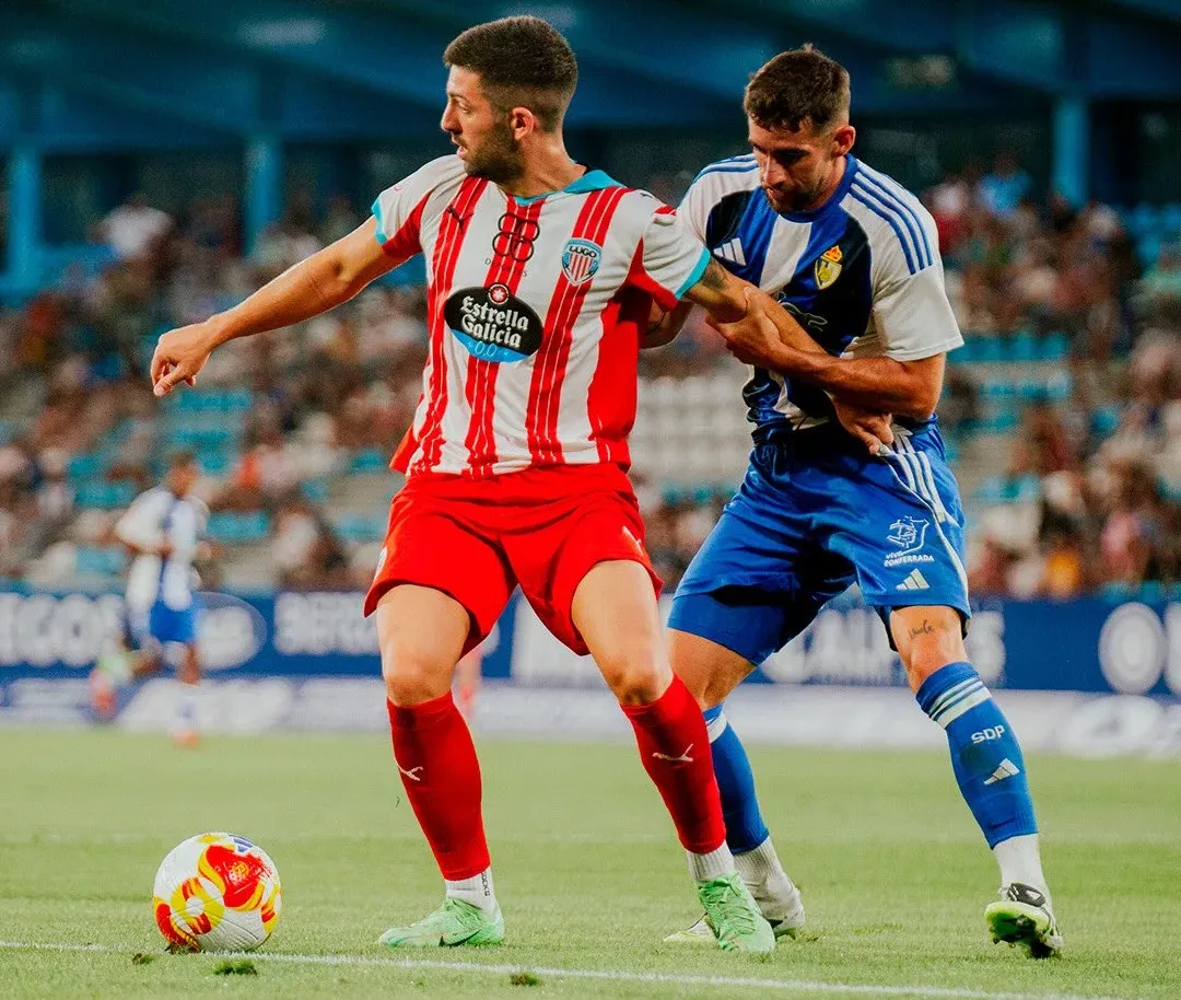 La Ponferradina remonta ante el Lugo en el primer partido de pretemporada en El Toralín (3-2)