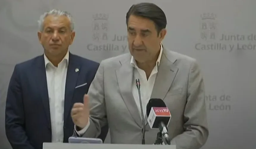 Suárez-Quiñones habla de “terrorismo ambiental” y “acciones coordinadas” como causa de la mayor parte de los incendios que asolan El Bierzo
