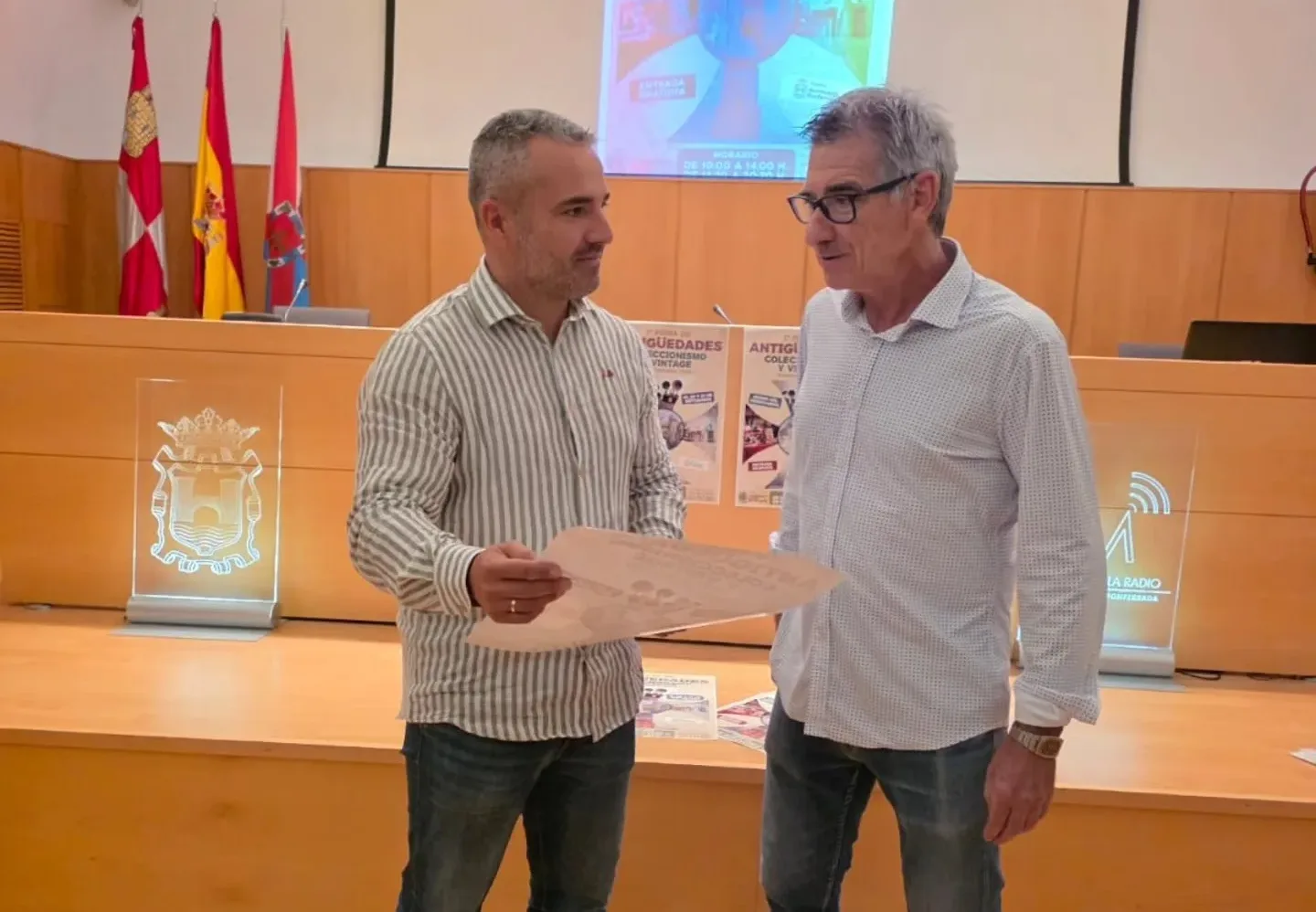 Ponferrada acoge la I Feria de Antigüedades, Coleccionismo y Vintage en el Museo del Ferrocarril