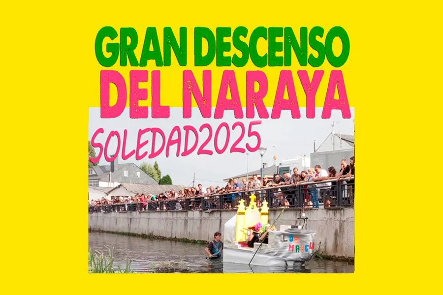 Camponaraya celebrará la Fiesta de la Soledad 2025 con una nueva edición del “Descenso del Naraya”