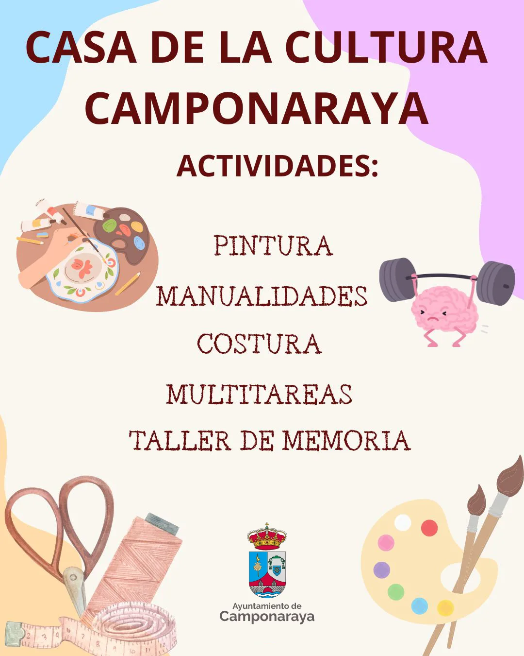 La Casa de la Cultura de Camponaraya arranca en octubre con un amplio programa de actividades