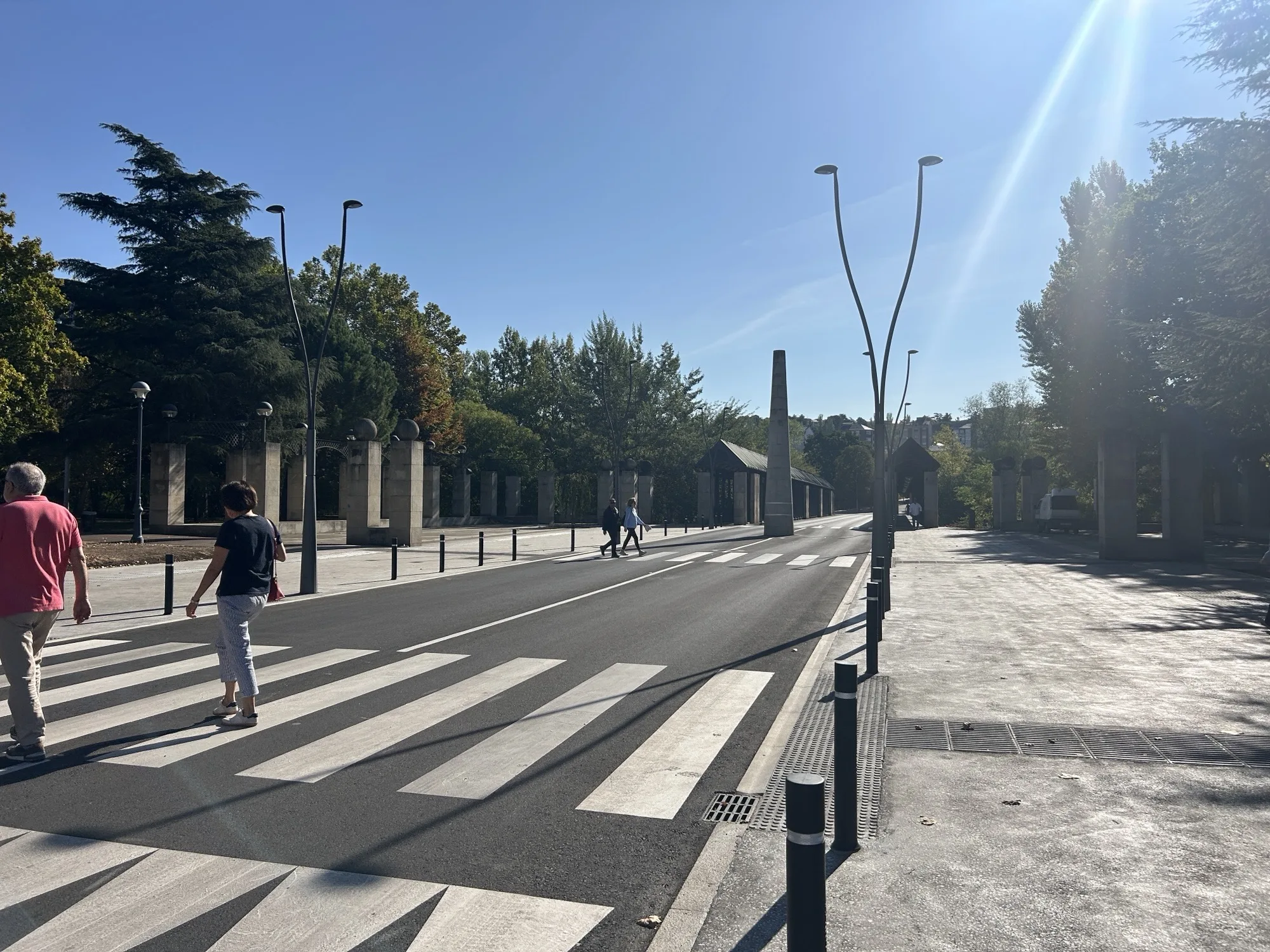 El Grupo Municipal Socialista critica las obras de integración de la Avenida Reino de León en el Parque de la Concordia de Ponferrada