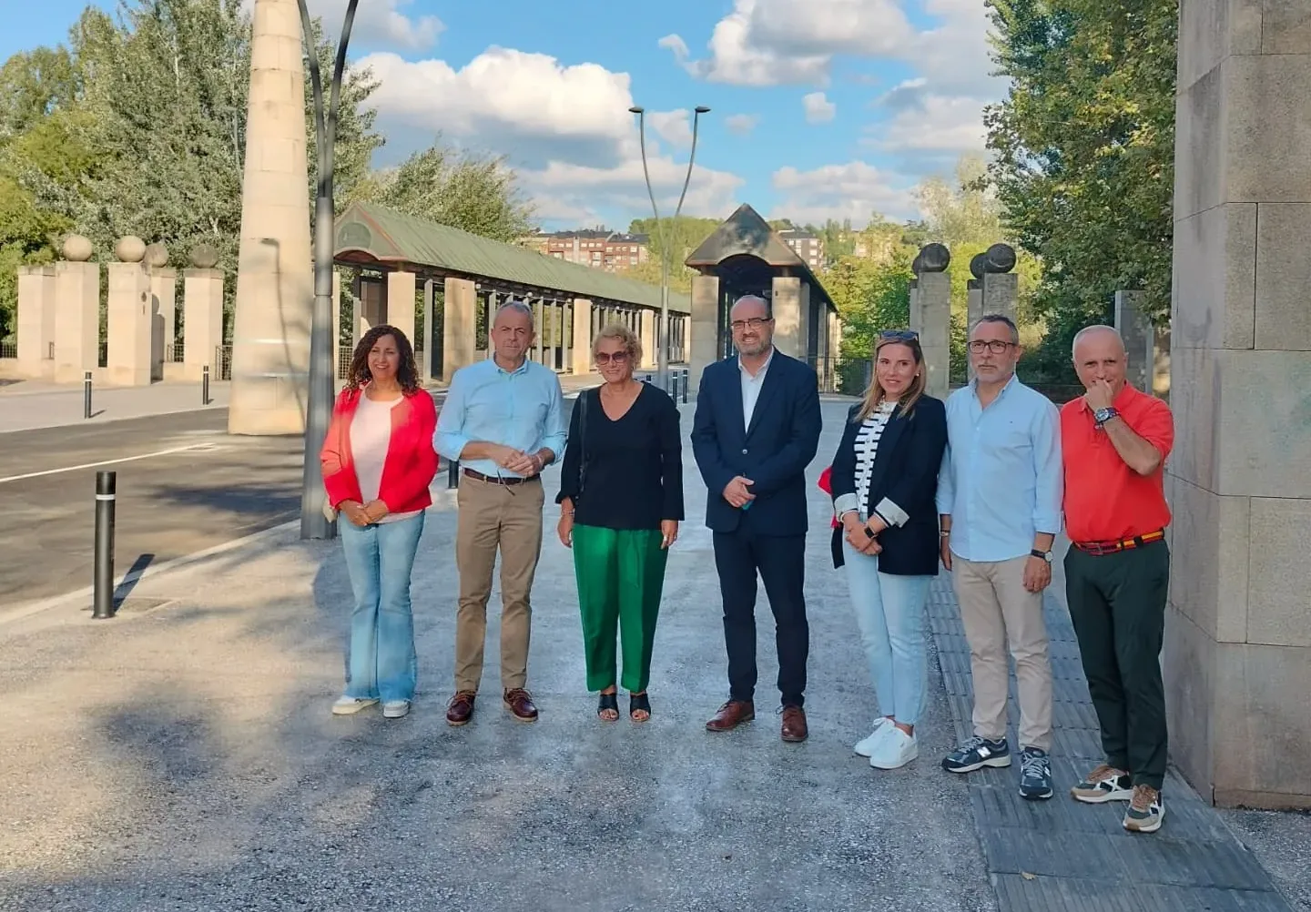 Finalizan las obras de renovación entre el Puente Celso López Gavela y la Avenida Gran Vía Reino de León en Ponferrada