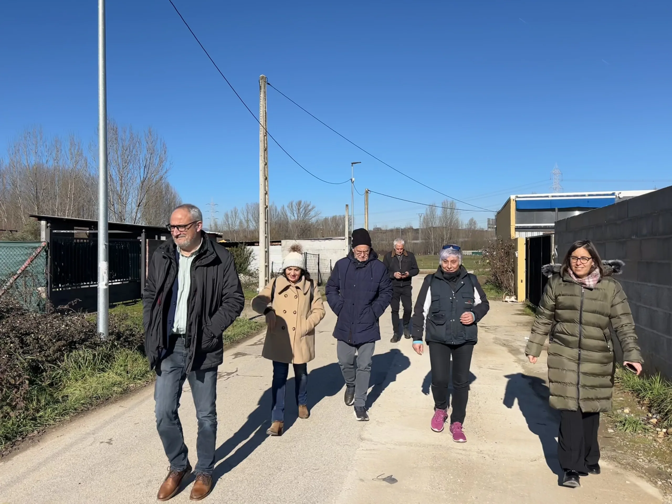El PSOE denuncia la ejecución “claramente deficiente” de las obras de saneamiento en Columbrianos