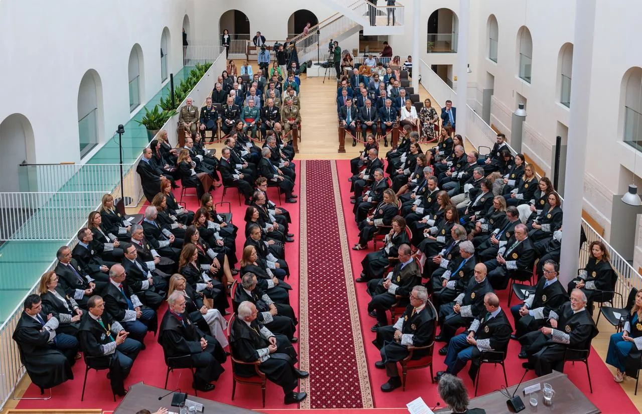 El alcalde de Ponferrada acude al acto de apertura del nuevo año judicial en Castilla y León