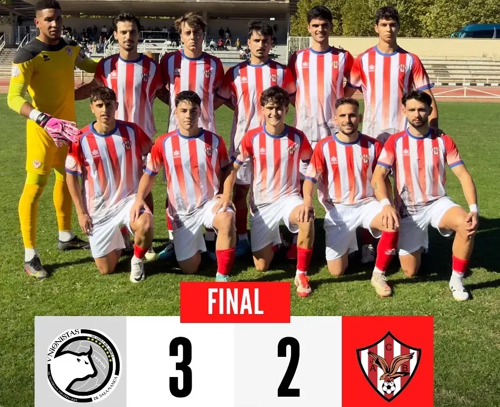 Derrota del Atlético Bembibre en Salamanca pese a los goles de Expo y Pelayo (3-2)