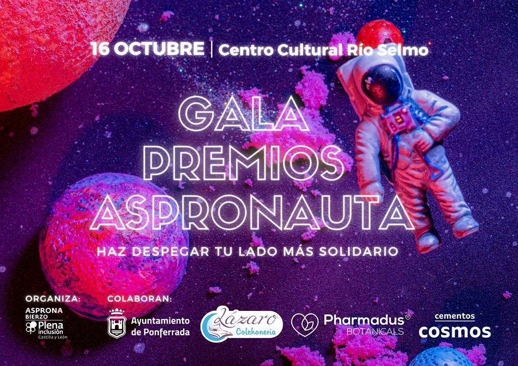 Asprona Bierzo celebra este jueves la tercera edición de los Premios Aspronauta