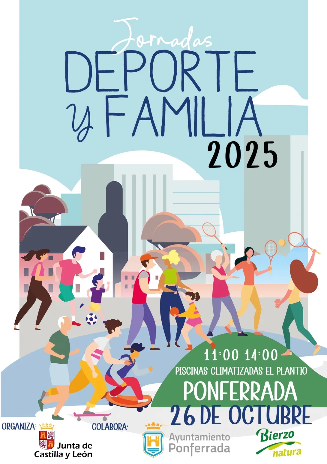 Jornada 'Deporte y Familia 2025' en Ponferrada