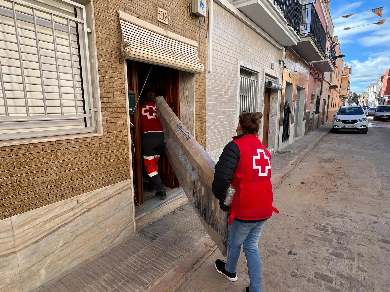 Un año después de la DANA Cruz Roja ha materializado ya el 54% de las donaciones y atendido a más de 143.000 personas afectadas