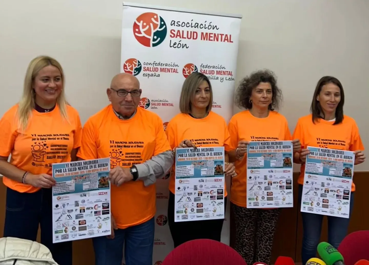 Presentada en Ponferrada la VI Marcha por la Salud Mental en El Bierzo