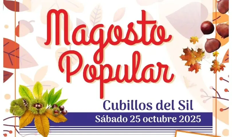 Cubillos del Sil celebra su Magosto Popular el sábado 25 de octubre con teatro, castañas y solidaridad