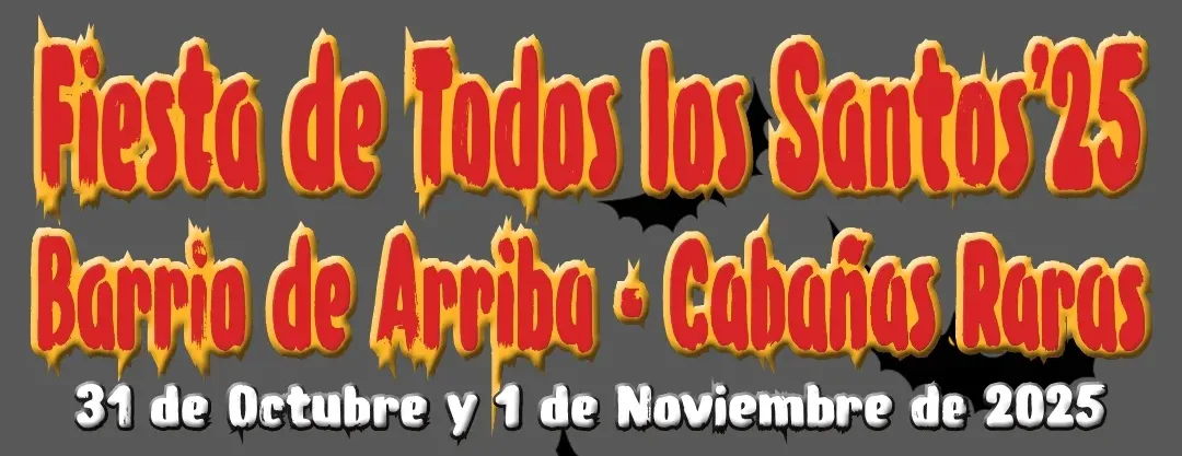 Cabañas Raras celebra su fiesta de Todos los Santos con magosto, disfraces y música en directo