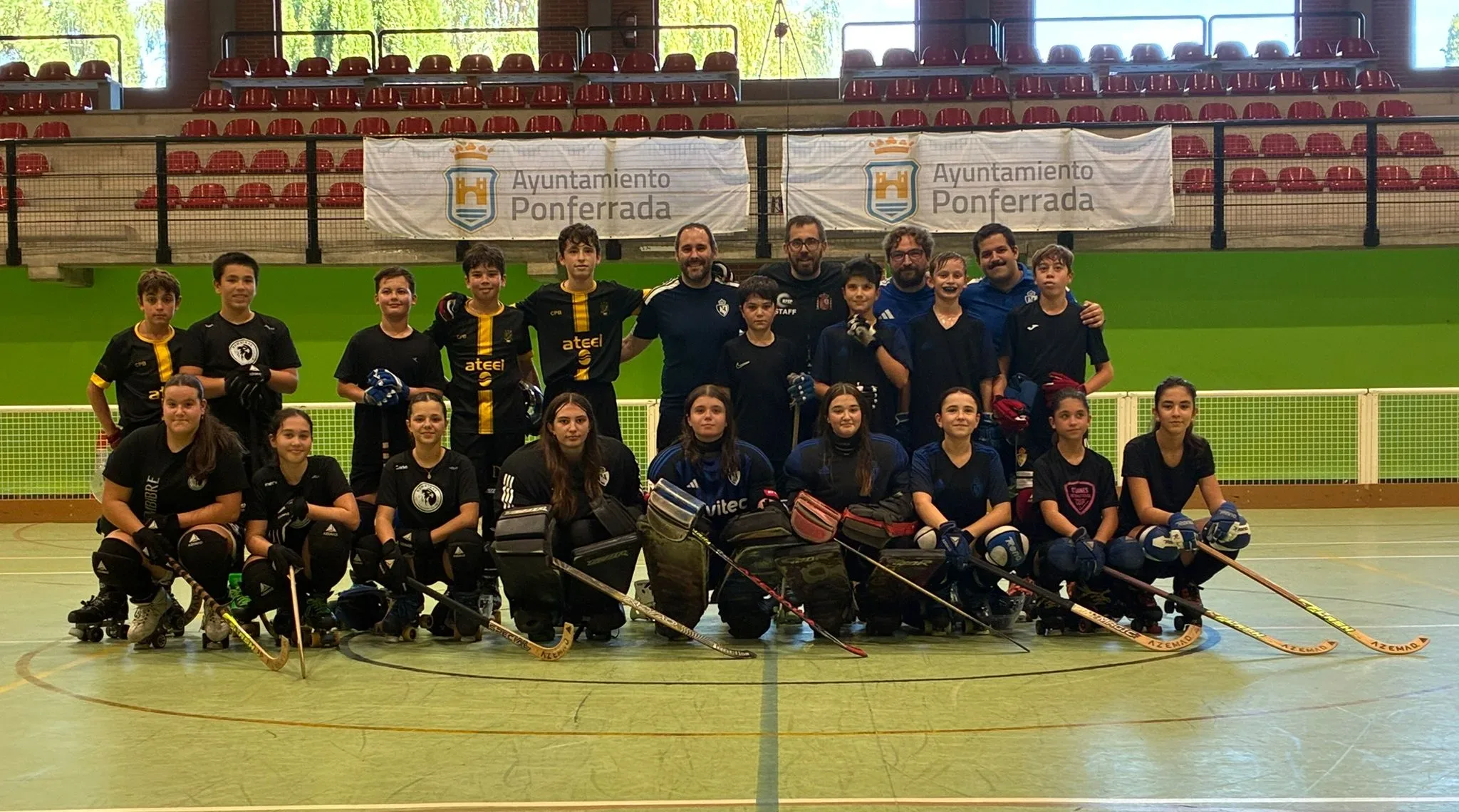 El seleccionador nacional de hockey patines dirige en Ponferrada la primera jornada del programa TEAM RFEP Promesas