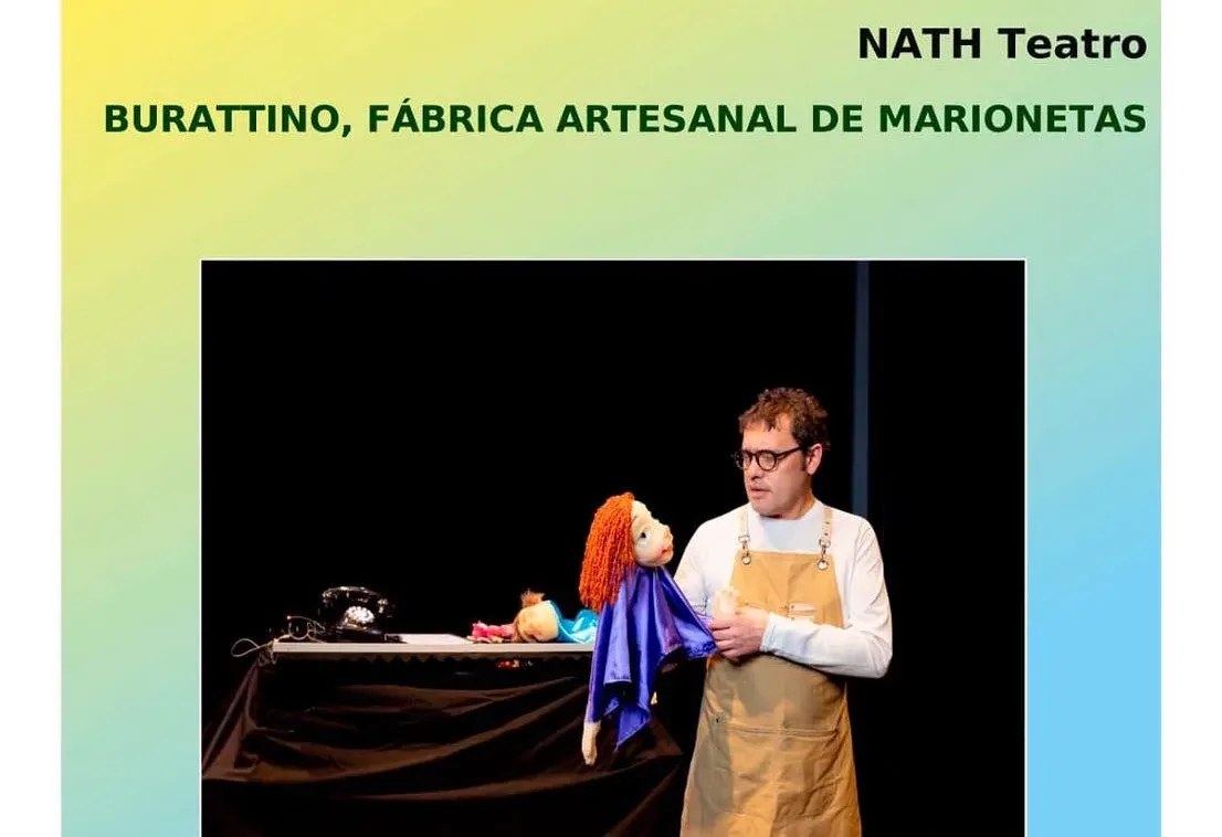 'Dinamizartj': Villablino acoge este sábado el espectáculo infantil ‘Burattino, Fábrica Artesanal de Marionetas’
