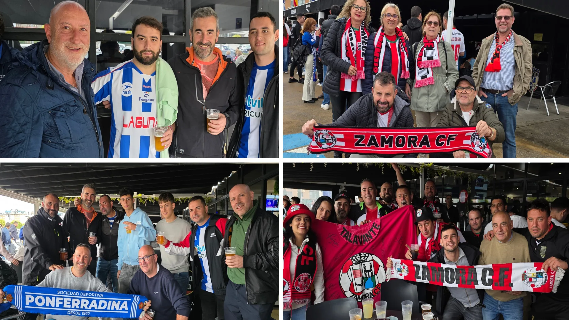FOTOS | La afición de la Ponfe en el Bar El Toralín [Deportiva-Zamora]