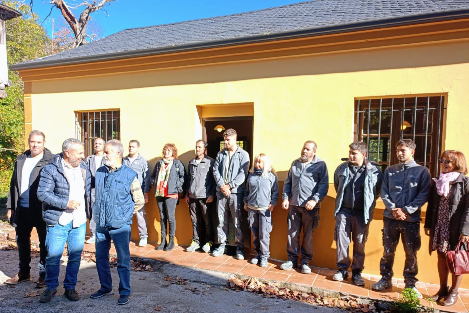 Finalizan las obras de recuperación y acondicionamiento de las antiguas escuelas de Valdefrancos