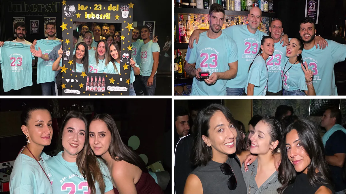 FOTOS | Celebración del 23º aniversario del Lubersil Bar en Ponferrada
