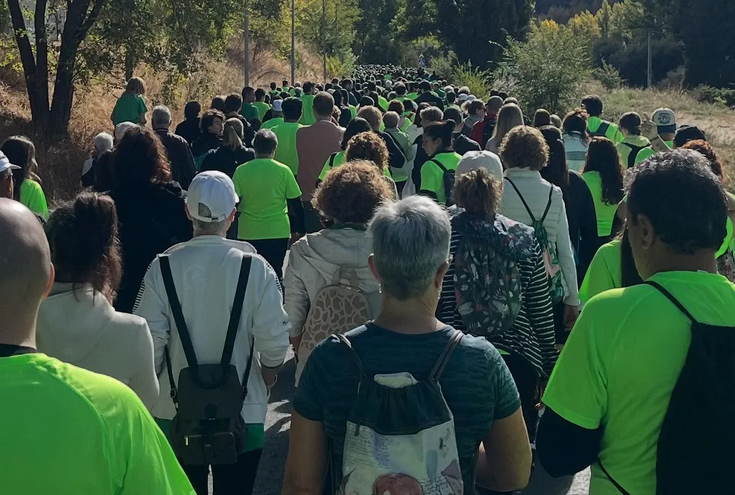La VIII Marcha contra el Cáncer moviliza a más de 5.000 personas en Ponferrada