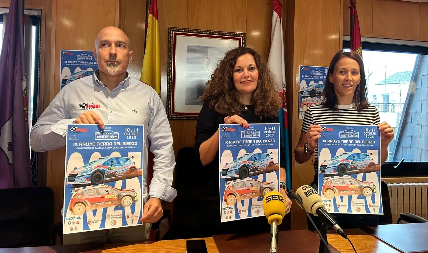 Presentado el IX Rallye Tierra del Bierzo que se disputa este sábado