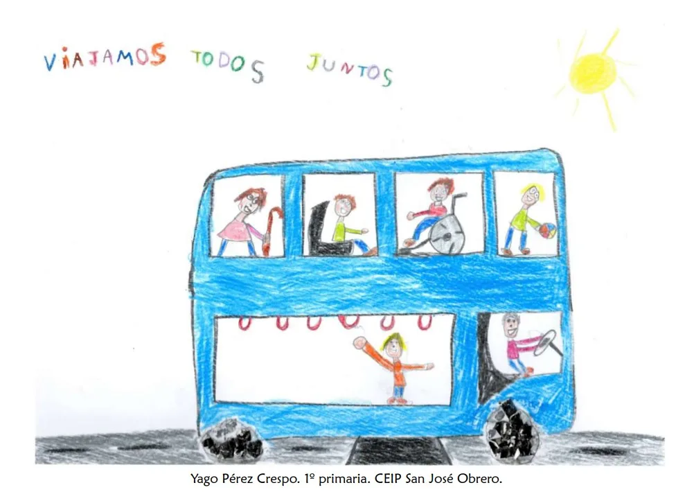 La Concejalía de Transporte entrega los premios del concurso de dibujo de la Semana Europea de la Movilidad