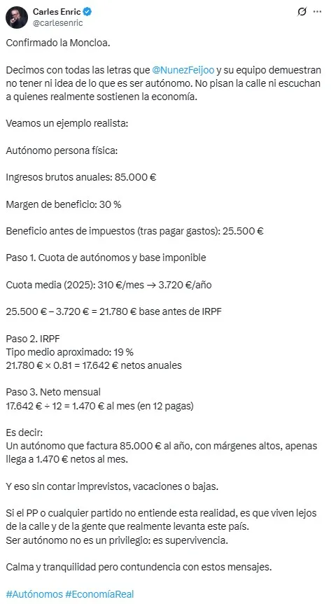 Ser autónomo no es un privilegio: es supervivencia