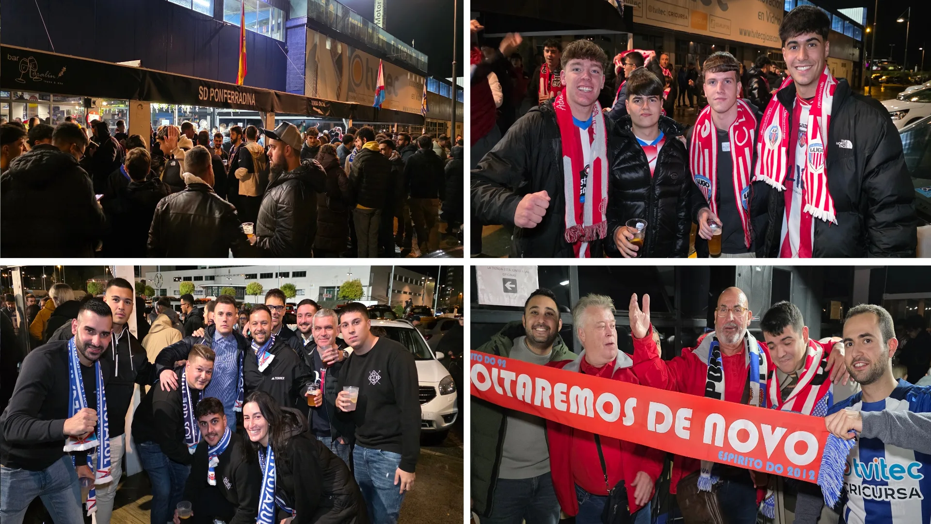 FOTOS | El Bar El Toralín se llena para vivir los momentos previos al 'Derbi de los Ancares'