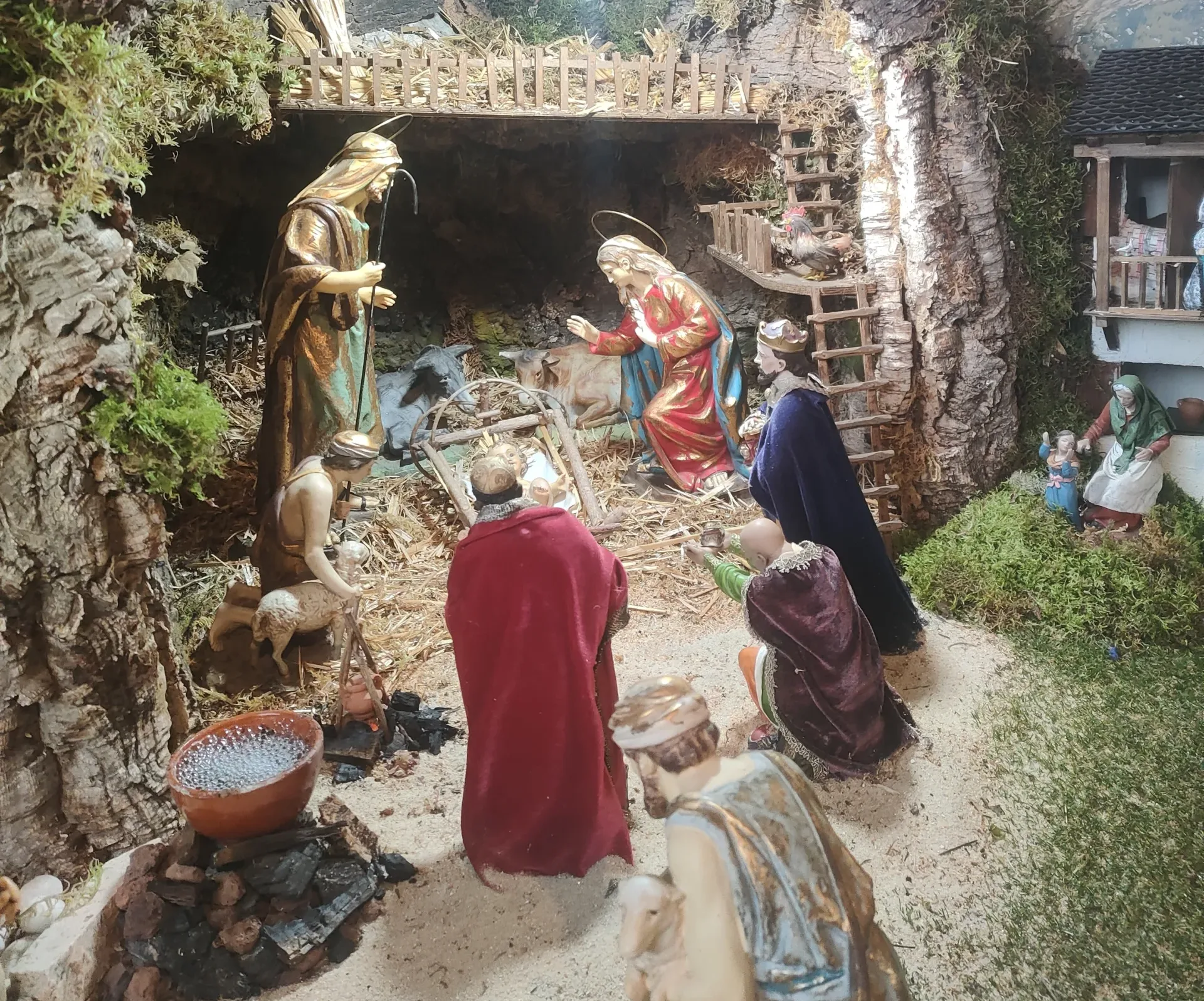 El 21 de diciembre abre sus puertas el Belén de Villaverde de la Abadía, una tradición que ilumina la Navidad desde 1986