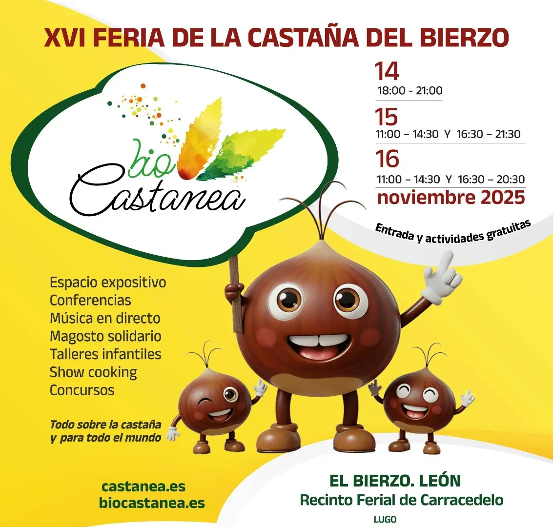 Carracedelo presenta el programa de la XVI Feria de la Castaña del Bierzo