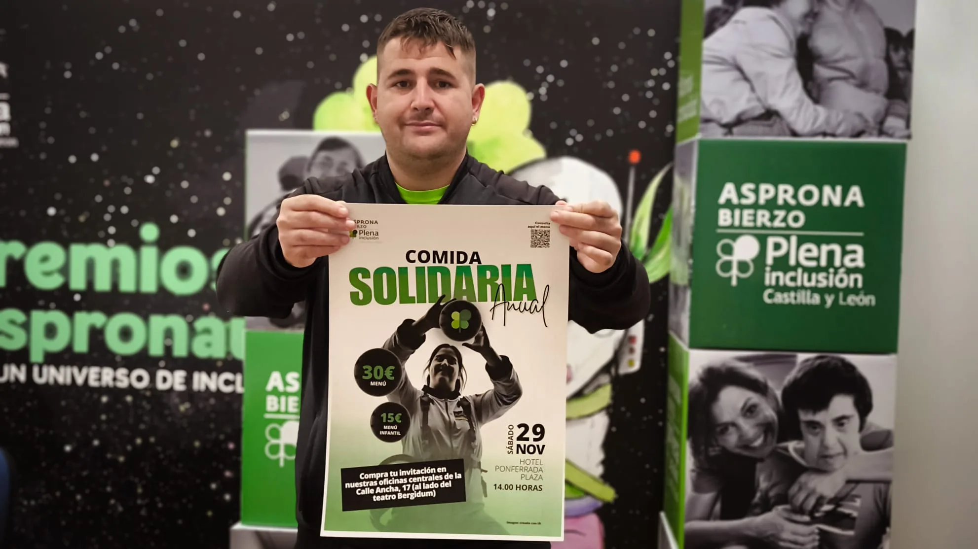 Asprona Bierzo celebrará su comida solidaria con una botillada el 29 de noviembre