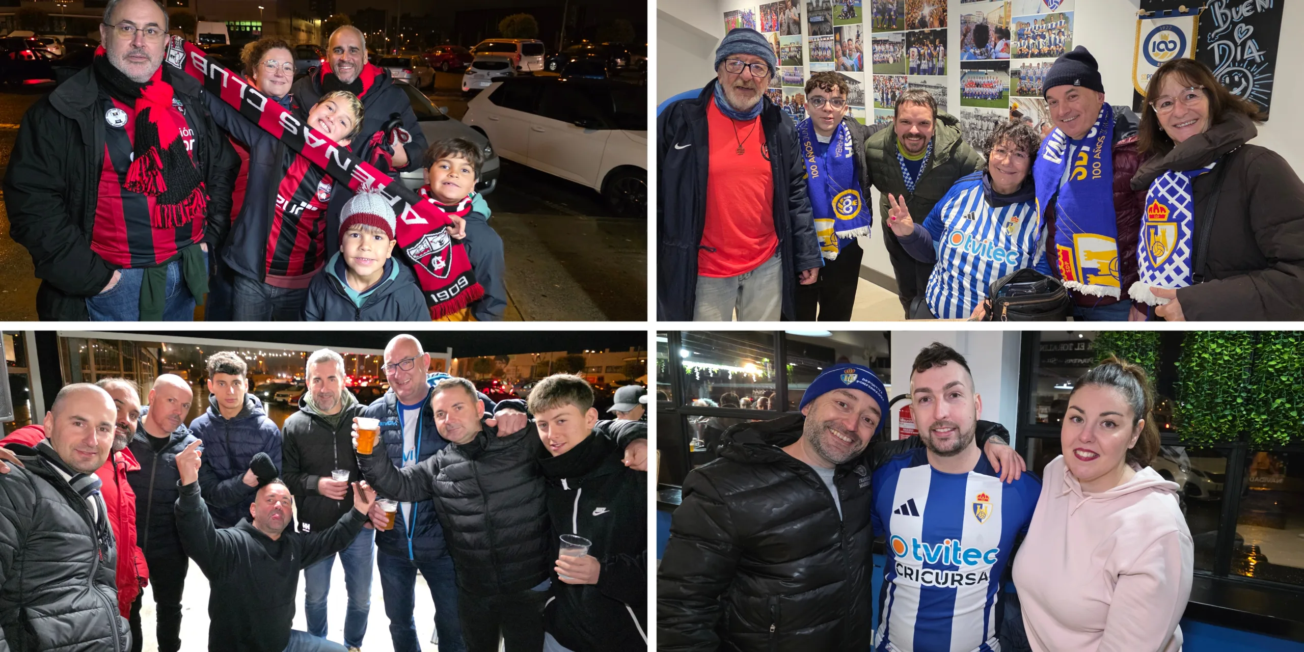 FOTOS | La afición de la Ponfe en el Bar El Toralín [Deportiva-Arenas]