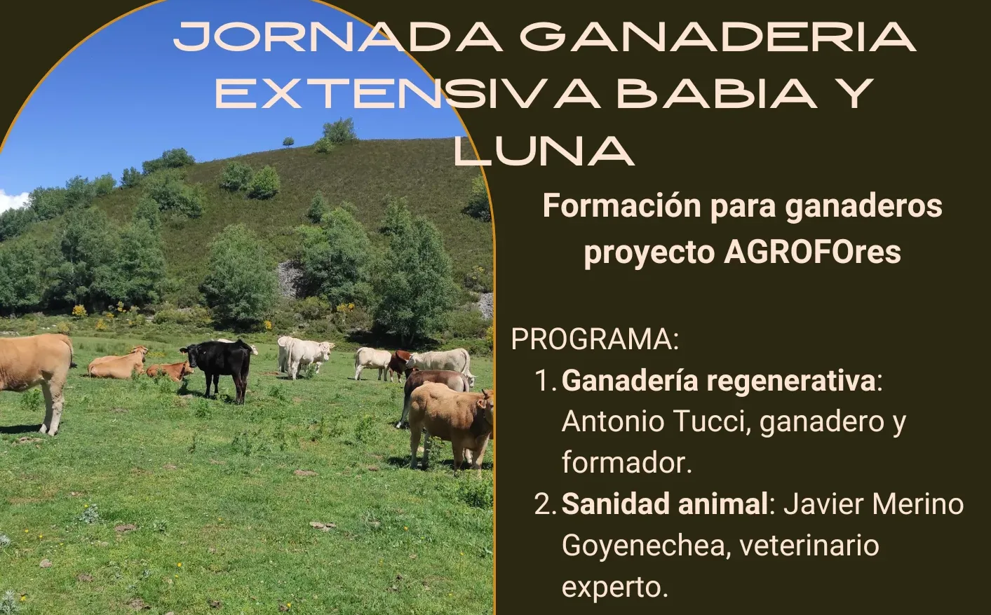 Formación para ganaderos en la Casa del Parque dentro del Proyecto Agrofores