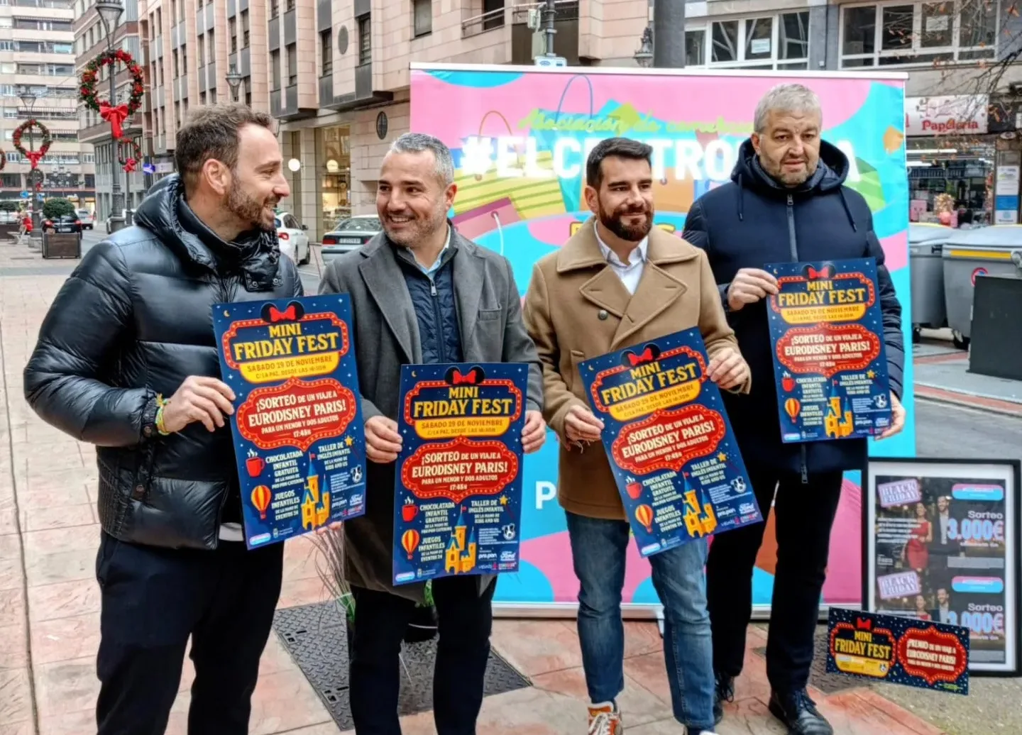 Ponferrada presenta el 'Mini Friday Fest', una jornada festiva y solidaria para dinamizar el comercio del centro