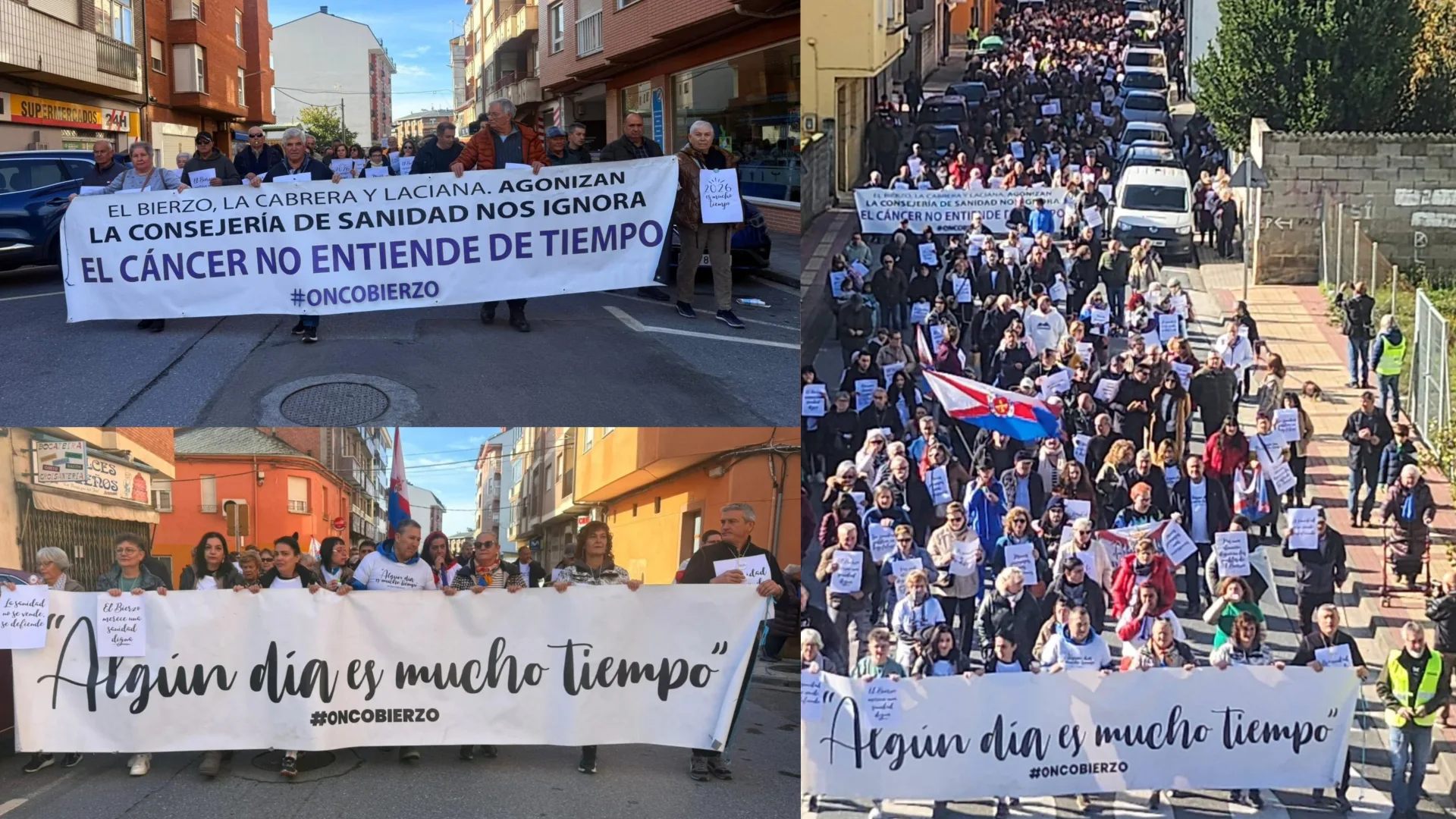 Más de 2.000 personas claman en Bembibre por una sanidad pública digna en El Bierzo
