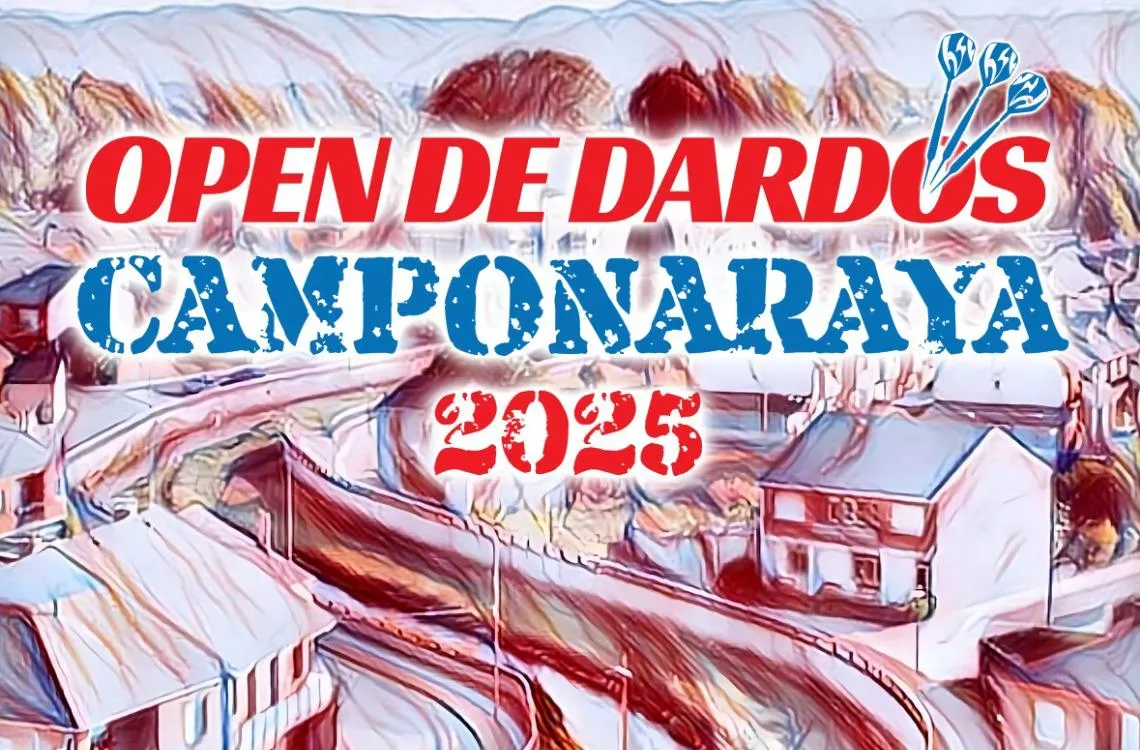 Camponaraya acogerá el Open de Dardos 2025 los días 7 y 8 de noviembre